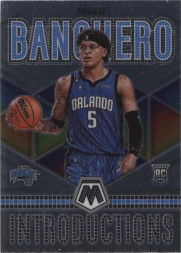 2022-23 Panini Mosaic Paolo Banchero Pictographs RC Auto