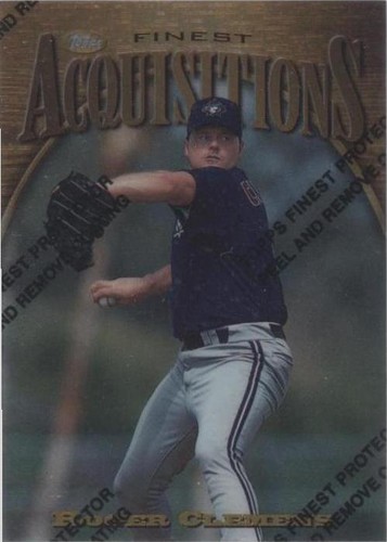 1997 Topps Finest - Roger Clemens #344