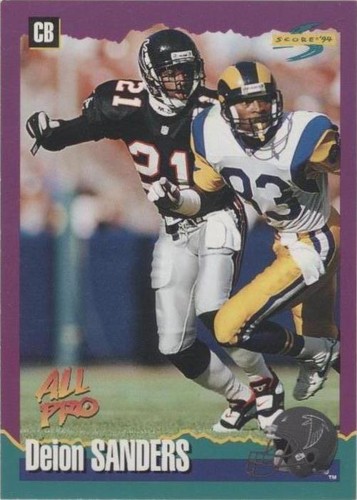 1994 Score Deion Sanders #4