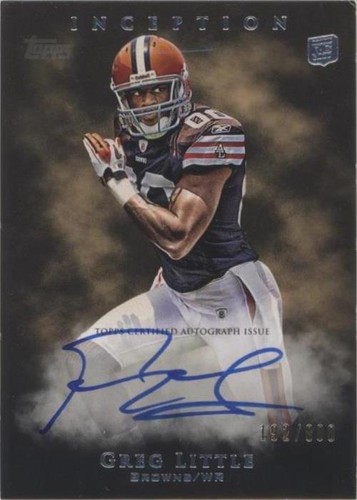 2011 Topps Inception Greg Little #118