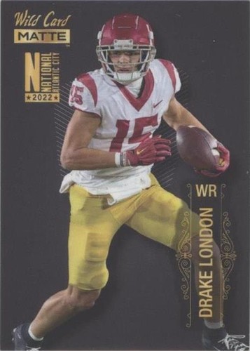 2022 Wild Card MATTE National Convention Drake London #MBN-10