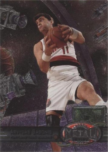 1997-98 Metal Universe - Arvydas Sabonis #37
