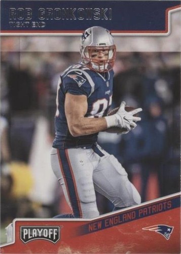 2018 Panini Playoff Rob Gronkowski #127