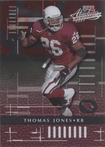 2001 Playoff Absolute Memorabilia Thomas Jones #3