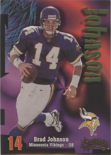 1998 Skybox Thunder Brad Johnson #149