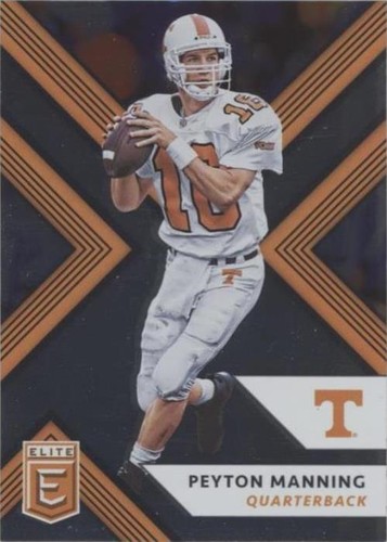 2018 Panini Elite Draft Picks Peyton Manning #80