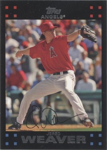 2007 Topps - Jered Weaver #75