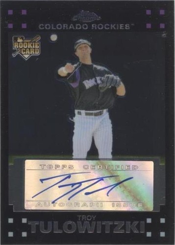 2007 Topps Chrome - Troy Tulowitzki #331