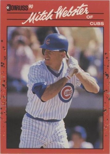 1990 Donruss - Mitch Webster #137