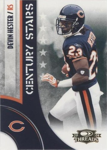 2008 Donruss Threads Devin Hester #CS-10