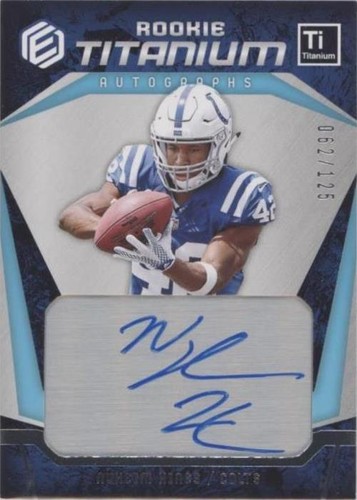 2018 Panini Elements Nyheim Hines #RTA-33