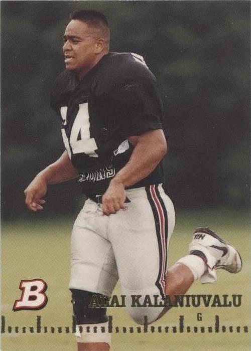 1994 Bowman Alai Kalaniuvalu #137