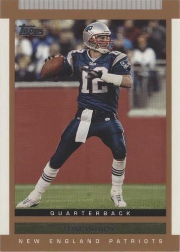 2003 Topps Draft Picks & Prospects Tom Brady #55