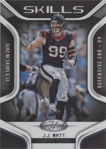 2016 Panini Certified J.J. Watt #8