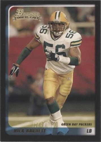 2003 Bowman Nick Barnett #191
