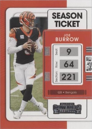 2021 Panini Contenders Joe Burrow #19
