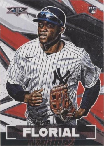 2021 Topps Fire - Estevan Florial #28