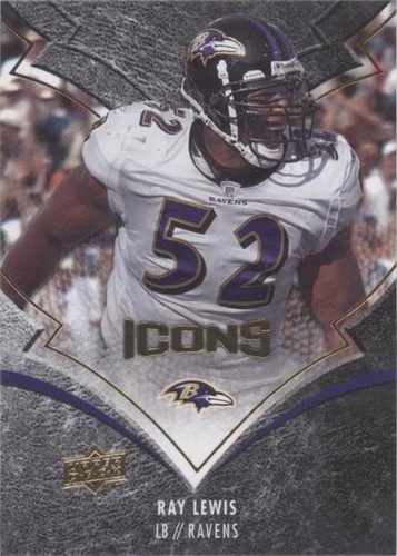 2008 Upper Deck Icons Ray Lewis #7