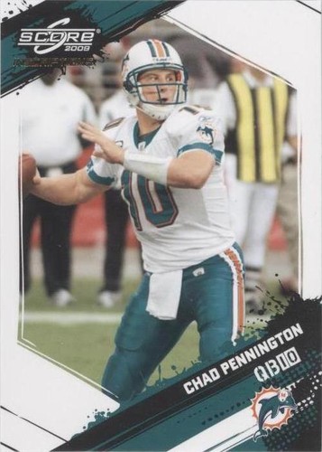 2009 Score Inscriptions Chad Pennington #153