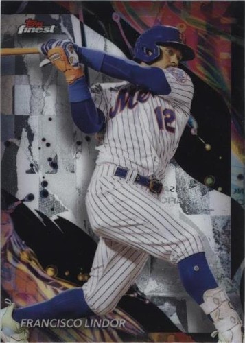 2024 Topps Finest - Francisco Lindor #102