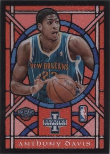 2012-13 National Treasures ANTHONY DAVIS Rookie Auto #7/10