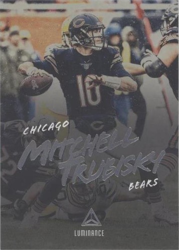2018 Panini Luminance Mitchell Trubisky #4
