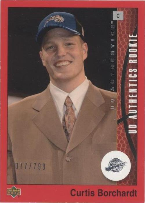 2002-03 Upper Deck UD Authentics - Curtis Borchardt #115