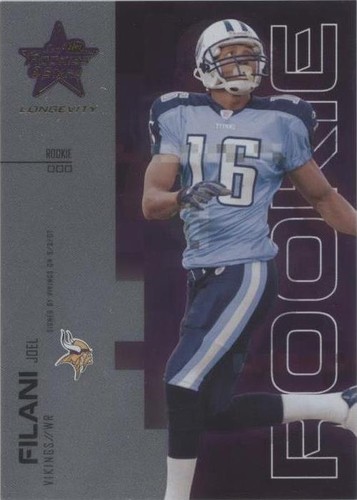 2007 Leaf Rookies & Stars Longevity Joel Filani #153