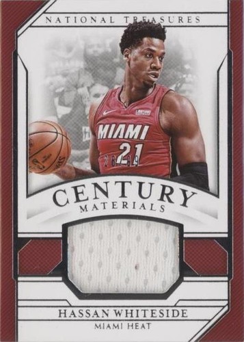 2018-19 Panini National Treasures - Hassan Whiteside #CM-HW