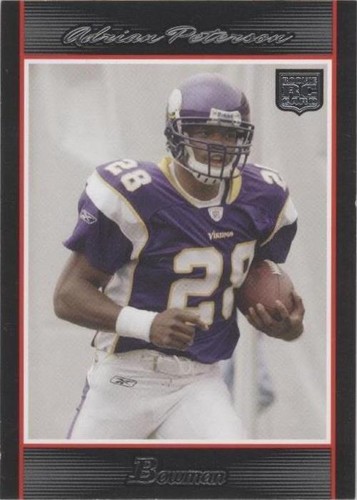 2007 Bowman Adrian Peterson #126