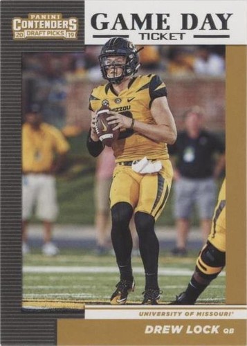 2019 Panini Contenders Draft Picks Drew Lock #10