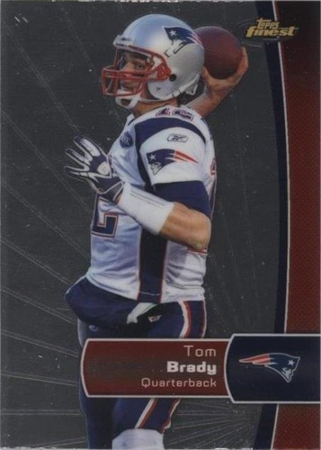 2012 Topps Finest Tom Brady #50
