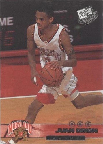 2002 Press Pass - Juan Dixon #8