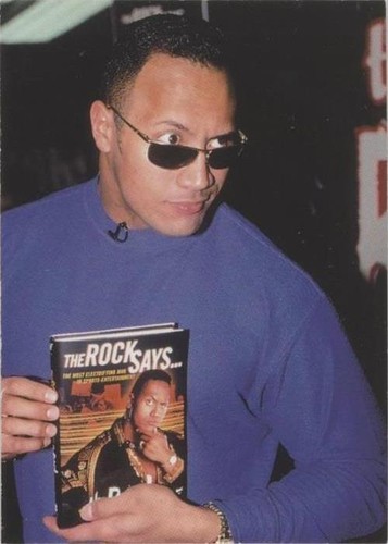 2000 Comic Images WWF Rock Solid - The Rock #24