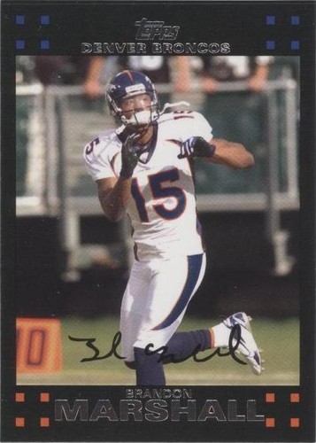 2007 Topps Brandon Marshall #140