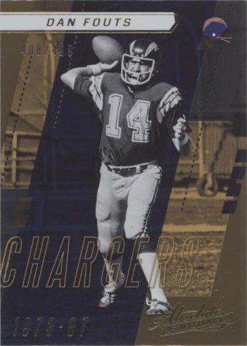 2017 Panini Absolute Dan Fouts #124