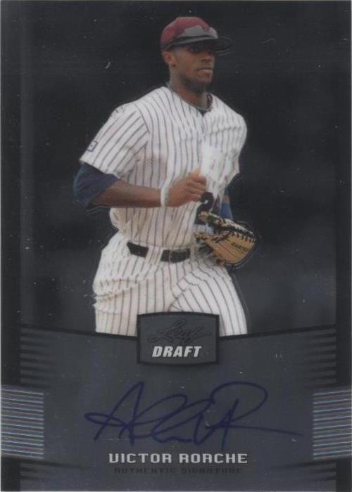 2012 Leaf Metal Draft - Victor Roache #BA-VR1