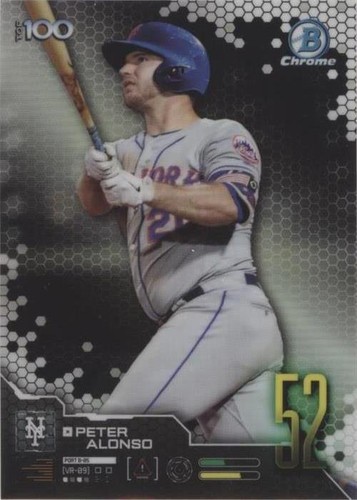 その他 Pete Alonso Bowman Topps MLB PSA PETE ALONSO 2019 Bowman Heritage Prospects #52VR-118 Rookie