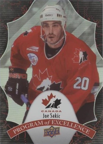 2016 Upper Deck Team Canada Juniors - Joe Sakic #POE-54