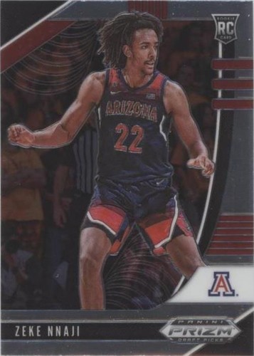 2020-21 Panini Prizm Draft Picks - Red Ice #34 Zeke Nnaji (RC) | eBay