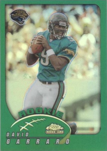 2002 Topps Chrome David Garrard #195