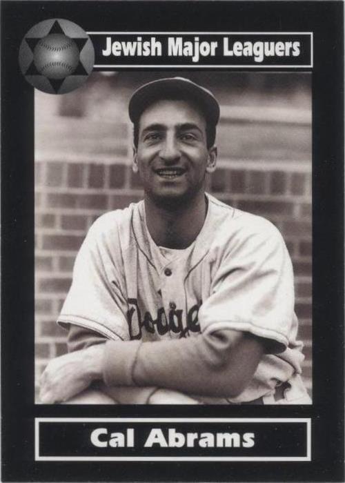 2003 American Jewish Historical Society Jewish Major Leaguers - Cal Abrams #75