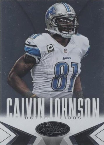 2014 Panini Certified Calvin Johnson #34