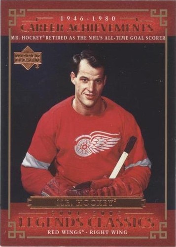 2004-05 Upper Deck Legends Classics - Gordie Howe #56
