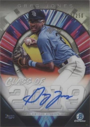 2019 Bowman Draft - Greg Jones #C19A-GJ