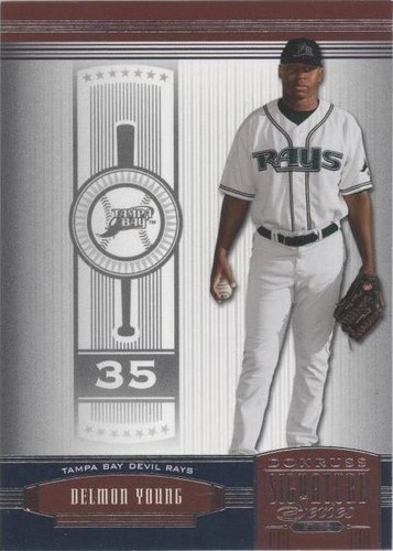2005 Donruss Signature Series - Delmon Young #137