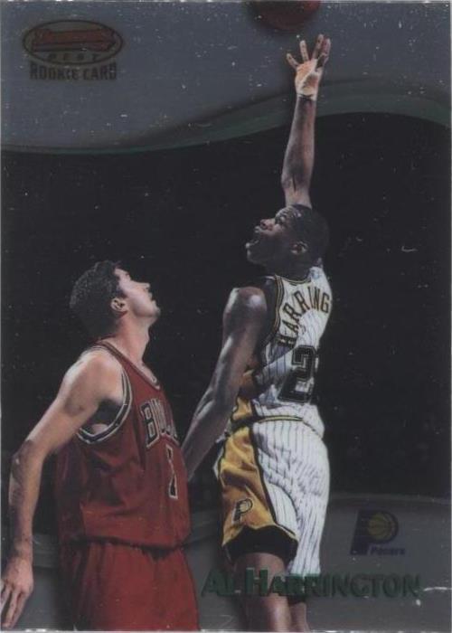 1998-99 Bowman's Best - Al Harrington #123