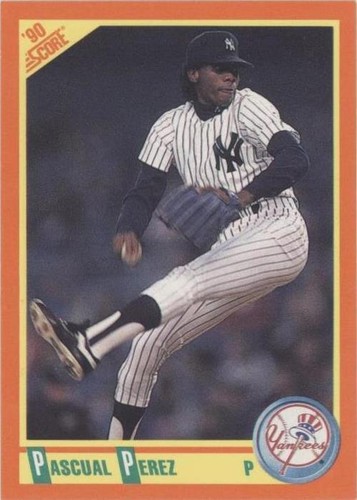 1990 Score Rookie & Traded - Pascual Perez #5T