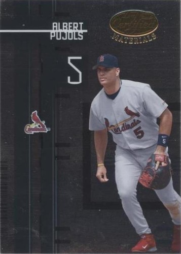 2005 Leaf Certified Materials - Albert Pujols #5
