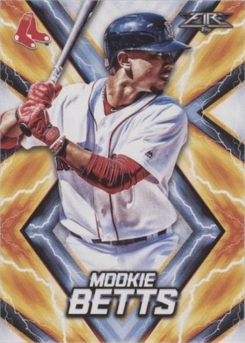 2017 Topps Fire - Mookie Betts #61